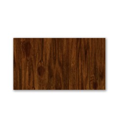 Crédence salle de bain sur mesure effet bois noyer
