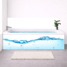 Tablier baignoire sur mesure Bulles Aqua Pure – PVC & alu