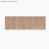 Tablier baignoire sur mesure effet bois clair – PVC & alu
