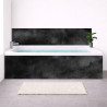 Tablier baignoire sur mesure Nuages Noirs – PVC & alu