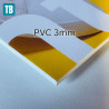 Tablier baignoire sur mesure Ardoise Clair – PVC & alu