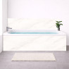 Tablier baignoire sur mesure Ardoise Clair – PVC & alu