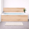 Tablier baignoire sur mesure effet bois brut – PVC & alu