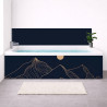 Tablier baignoire sur mesure paysage montagne – PVC & alu