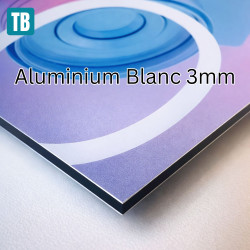 Tablier baignoire sur mesure style épuré blanc – PVC & alu
