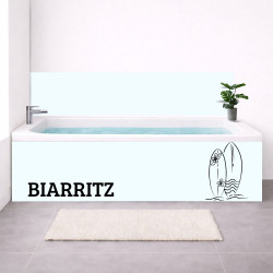 Tablier baignoire sur mesure Biarritz – Surf & Océan