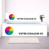 Tablier baignoire sur mesure couleur au choix – PVC & alu