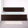 Tablier baignoire sur mesure Effet Bois Wengé – PVC & alu