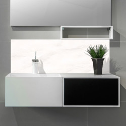Crédence salle de bain sur mesure Ardoise Clair – PVC & alu