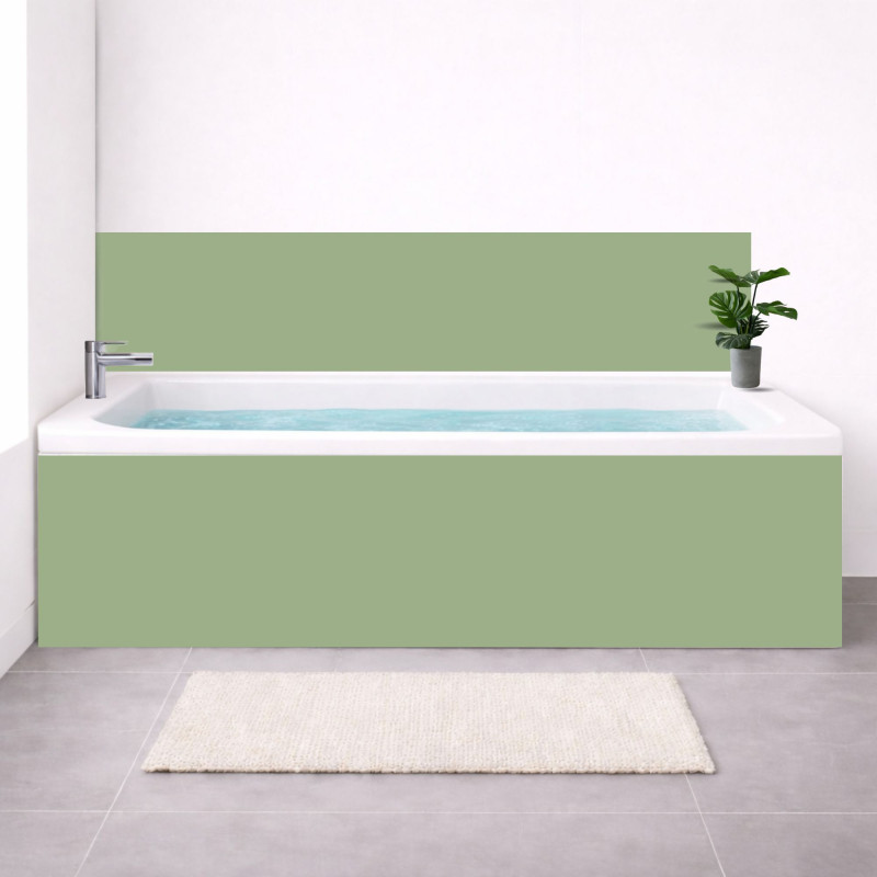 Tablier baignoire Vert Sauge | Tablier-Baignoire.fr