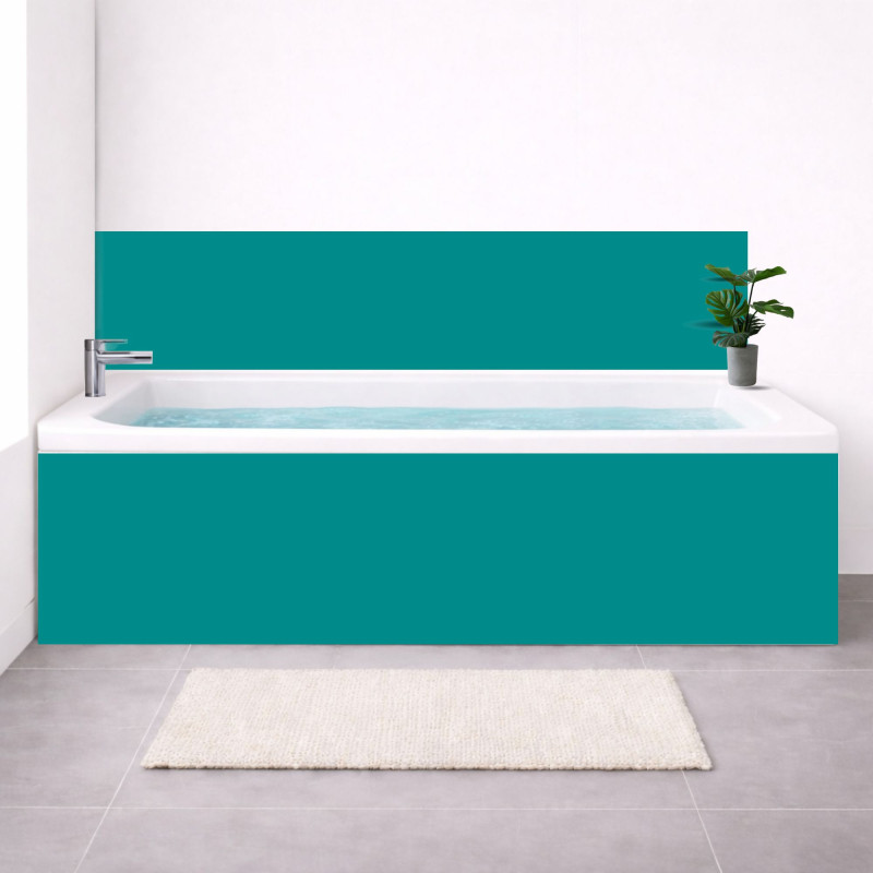Tablier baignoire Bleu Canard | Tablier-Baignoire.fr