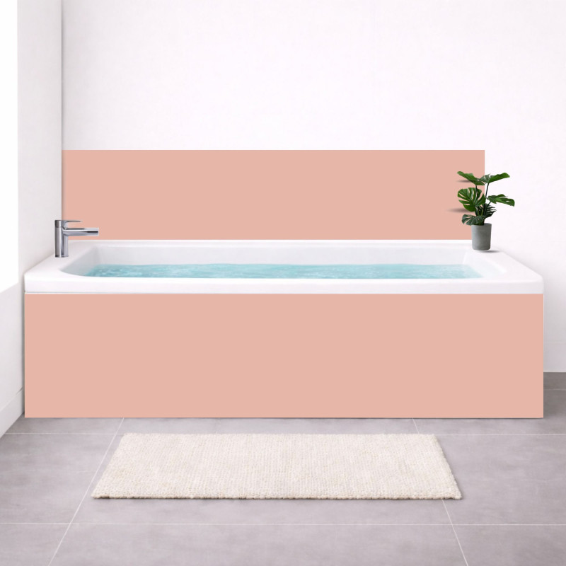 Tablier baignoire Beige Rosé | Tablier-Baignoire.fr