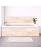 Tablier de baignoire effet pierre