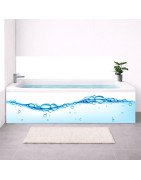 Tablier Habillage de baignoire sur mesure style original PVC et alu